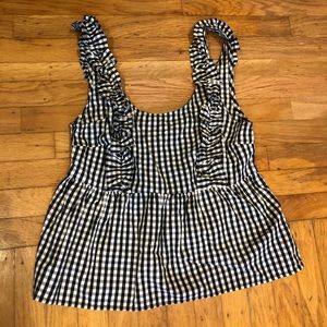 Forever 21 Gingham Top